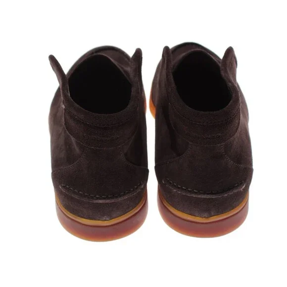 Di Bianco NWB Fidenza Suede Chukka Half Boots Size 42.5 (US 9.5) in Solid Brown